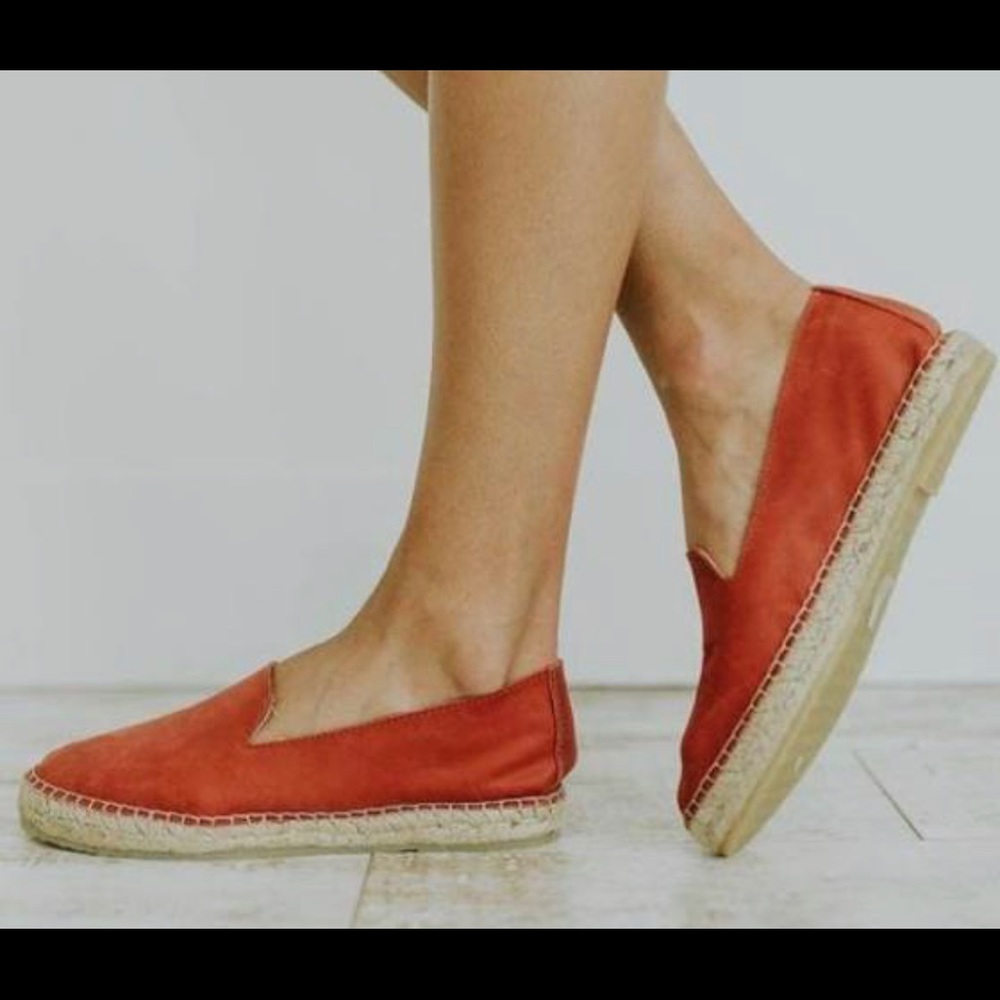 HP ❤️ Free People Laurel Canyon Espadrilles Red Size 6M
